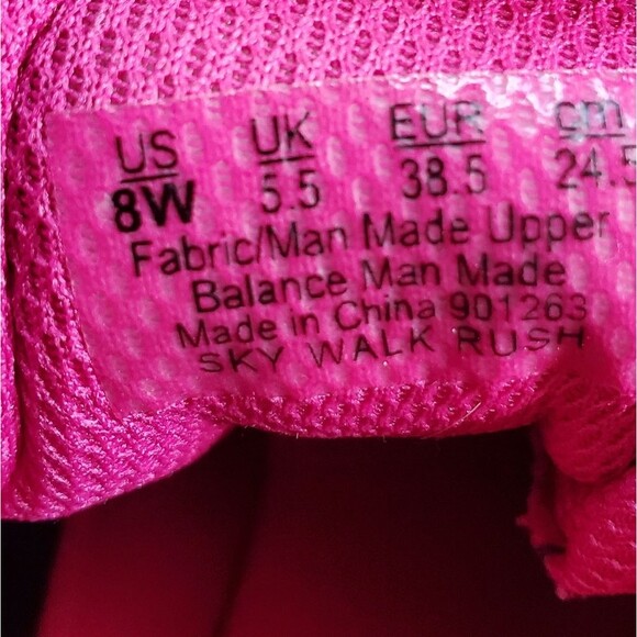 Ryka Memory Foam Mesh Walking Sneakers - Sky Walk Rush size 8W - Picture 8 of 11